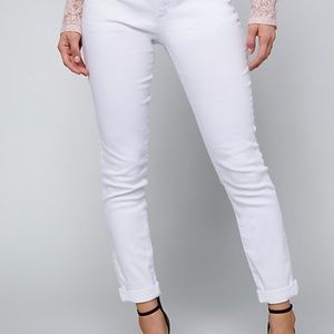 Heartbreaker Skinny WHITE bebe JEANS Size 26